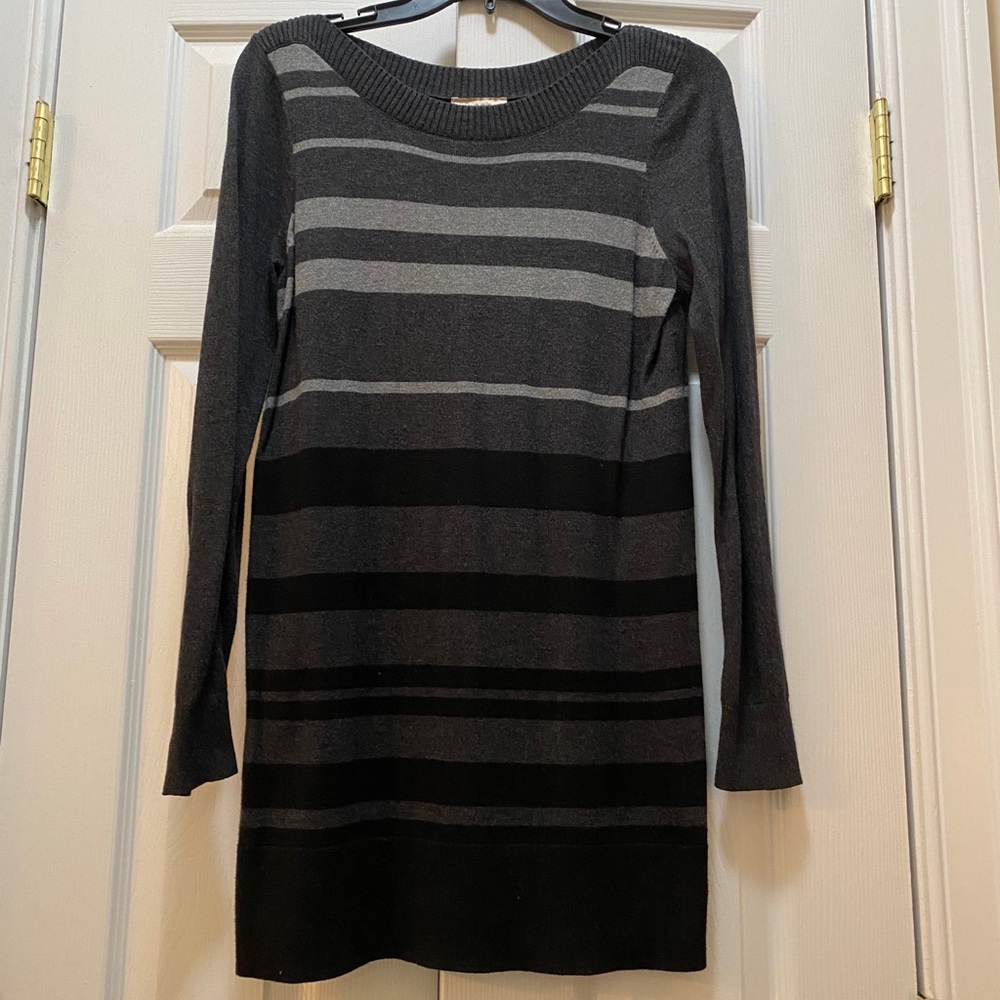 LOFT striped sweater tunic